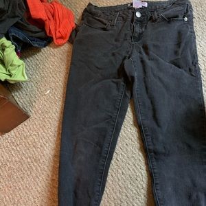 Black skinny jeans